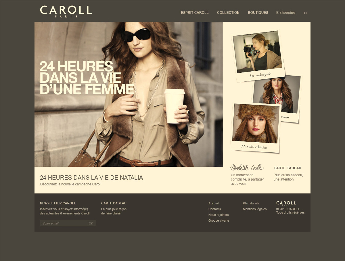 Caroll Website