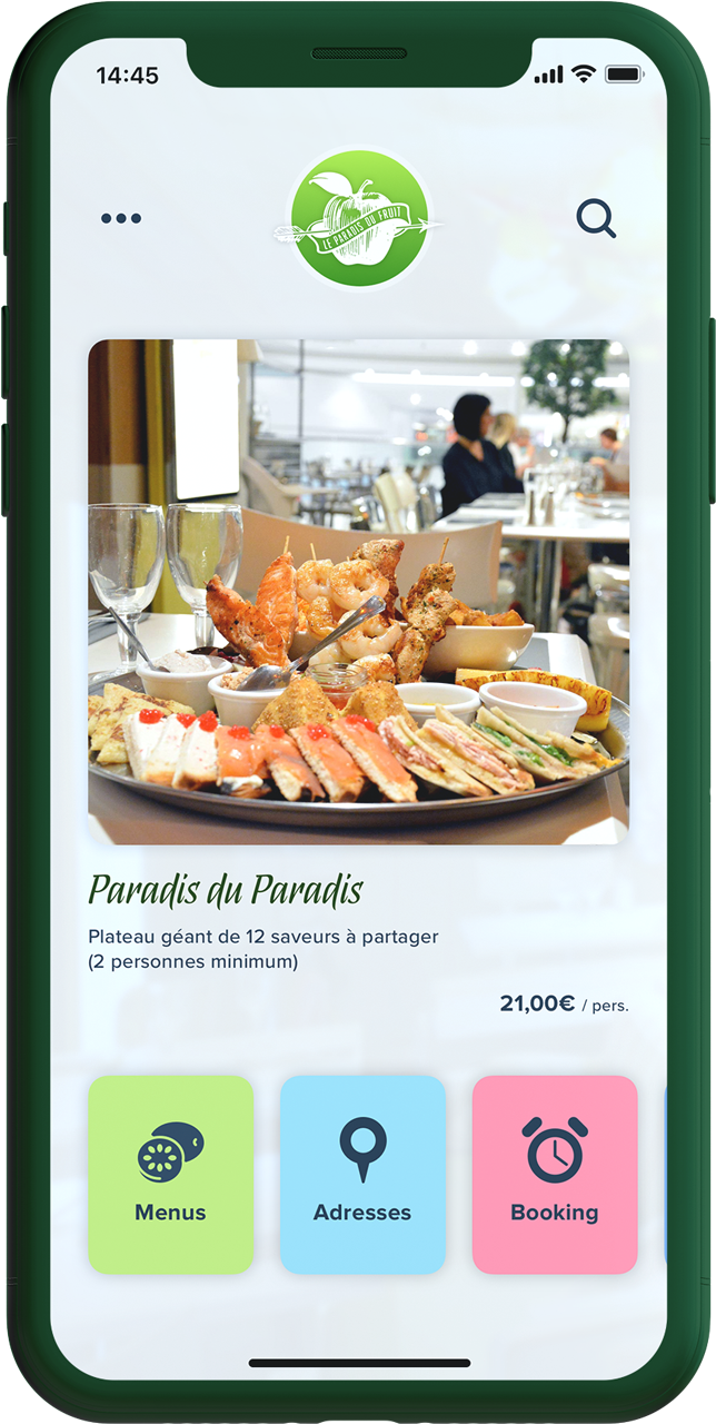 App Paradis du Fruit