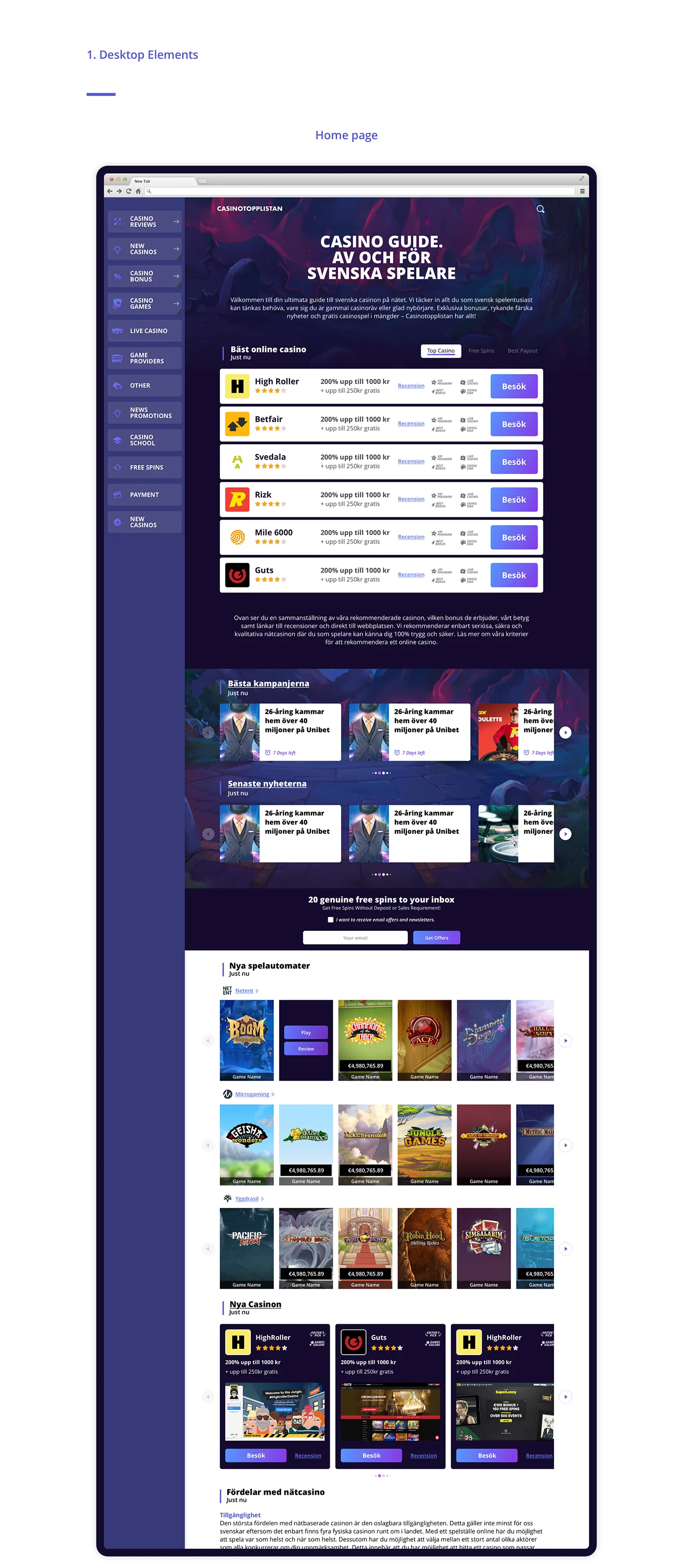 CasinoToppListan — board 3